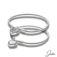 Bracelet maille serpent | Coeur Blindé Bracelet Jawhar.fr 